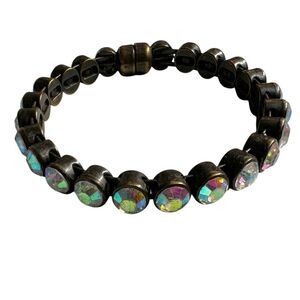 Plunder Aurora Borealis Crystal Magnetic Bracelet